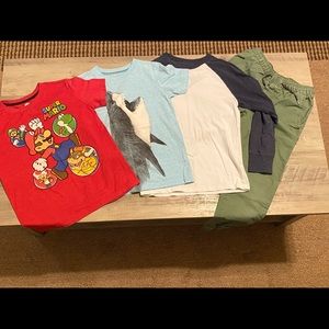 Gently used boys clothing.